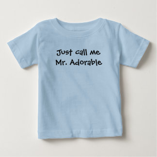 T-shirt Pour Bébé Appelle-moi juste M. Adorable