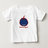 T-shirt Pour Bébé Apple numérique (Devant)