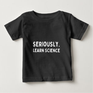 T-shirt Pour Bébé Apprendre la science