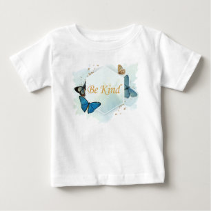 T-shirt Pour Bébé Aquarelle à papillon inspirant pour femmes
