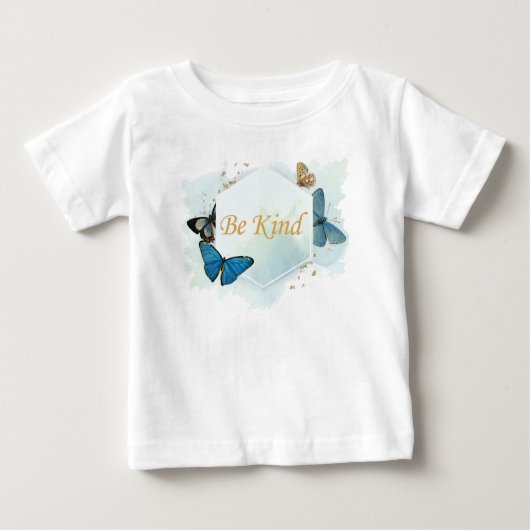 T-shirt Pour Bébé Aquarelle à papillon inspirant pour femmes (Devant)