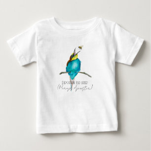 T-shirt Pour Bébé Aquarelle (Abeille européenne)