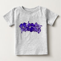 Aquarelle Hibiscus Toddlers Tee