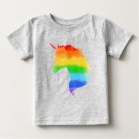 Aquarelle Rainbow Unicorn