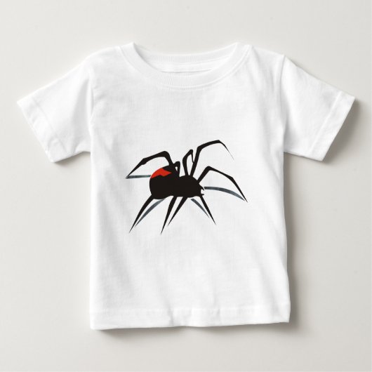 T-shirt Pour Bébé Araignée de Redback (Devant)