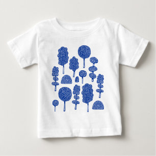 T-shirt Pour Bébé Arboretum 230715 - Bleu de marine