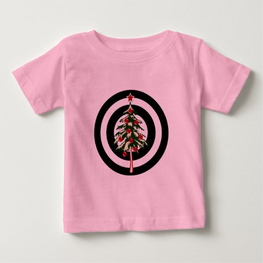 T-shirt Pour Bébé Arbre (Devant)