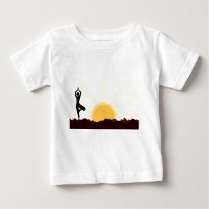 T-shirt Pour Bébé Arbre Asana