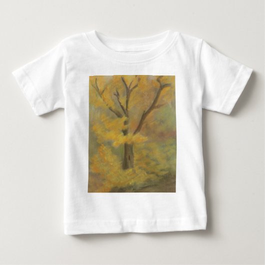T-shirt Pour Bébé Arbre d'automne (Devant)