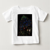 T-shirt Pour Bébé Arbre de Noël géant II (Devant)