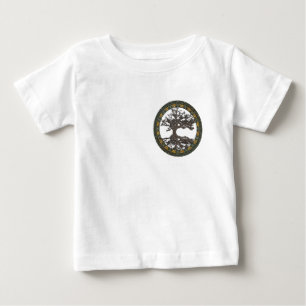 T-shirt Pour Bébé Arbre de vie celtique [Yggdrasil]