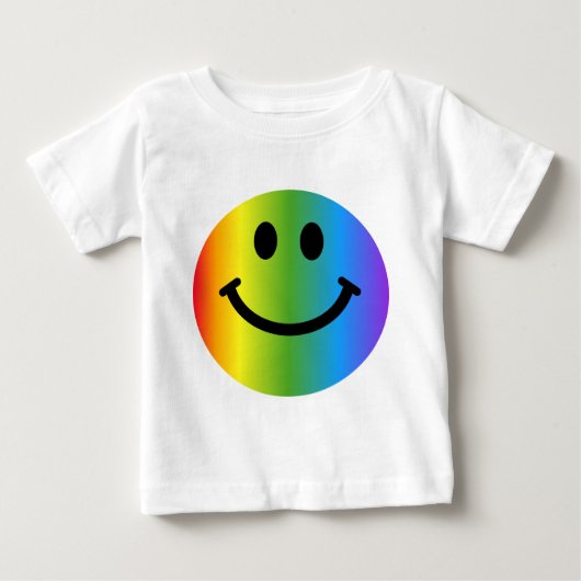 T-shirt Pour Bébé Arc-en-ciel (Devant)