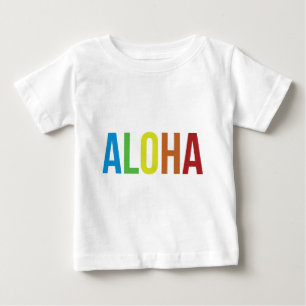 T-shirt Pour Bébé Arc-en-ciel d'Aloha