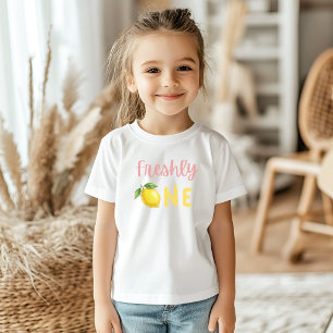 T-shirt Pour Bébé Arc-en-ciel Rose Jaune Citron Frais Premier Premie