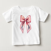 T-shirt Pour Bébé arc rose (Devant)