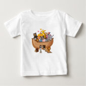 T-shirt Pour Bébé Arche de Noé (Devant)