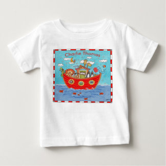 T-shirt Pour Bébé Arche de Noé personnalisée