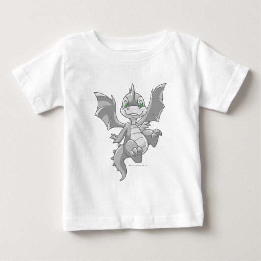 T-shirt Pour Bébé Argent de Scorchio (Devant)