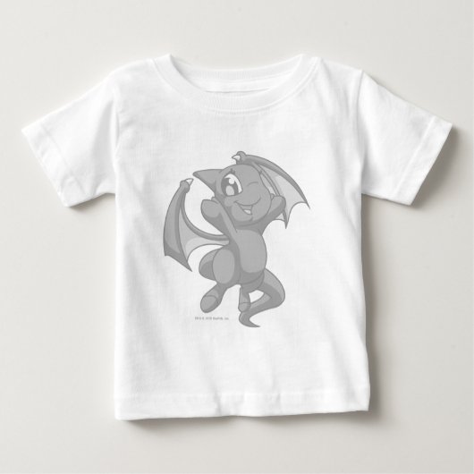 T-shirt Pour Bébé Argent de Shoyru (Devant)