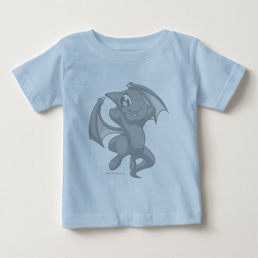 T-shirt Pour Bébé Argent Shoyru (Devant)
