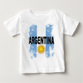 T-shirt Pour Bébé Argentine (Devant)