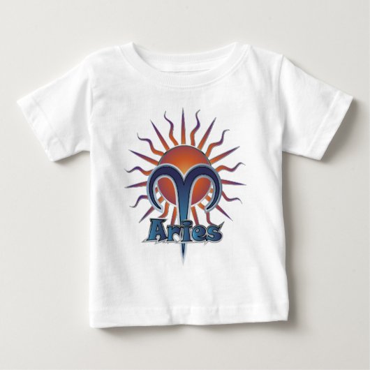 T-shirt Pour Bébé Aries (Devant)