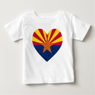 T-shirt Pour Bébé Arizona Heart