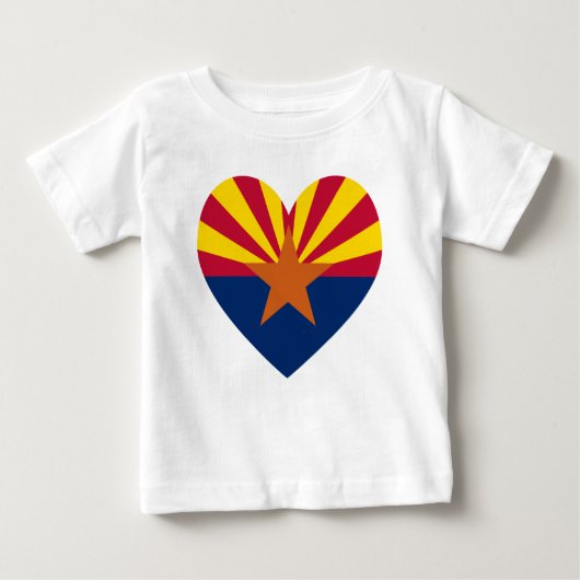 T-shirt Pour Bébé Arizona Heart (Devant)