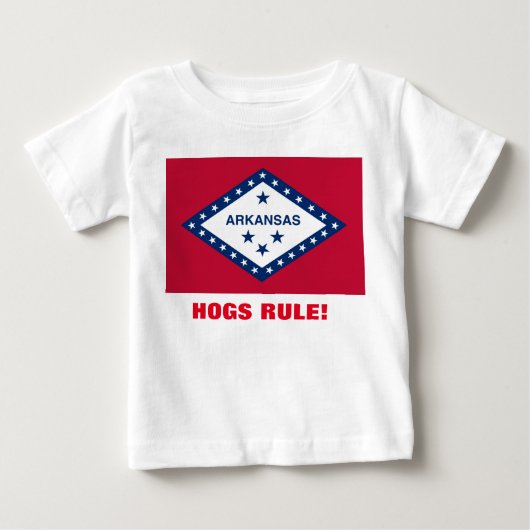 T-SHIRT POUR BÉBÉ ARKANSAS (Devant)