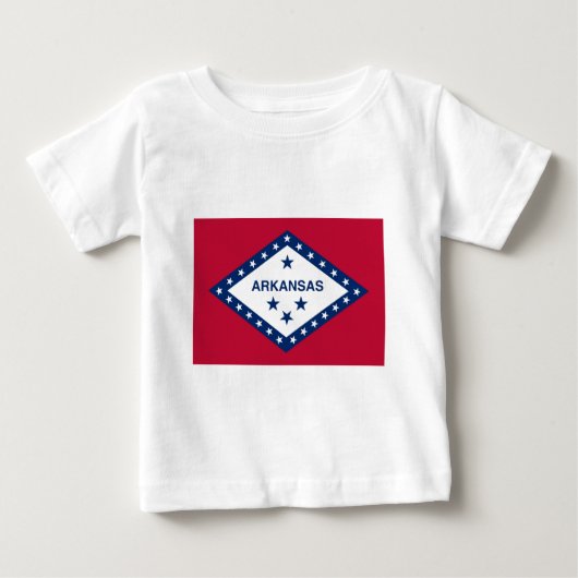 T-shirt Pour Bébé Arkansas (Devant)