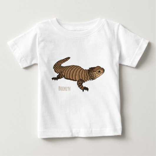T-shirt Pour Bébé Armadillo girdled lizard (Devant)