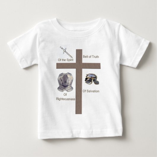 T-shirt Pour Bébé Armor de Dieu (Devant)