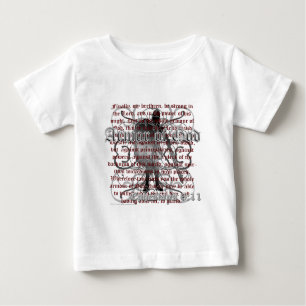 T-shirt Pour Bébé Armure de soldat de Dieu