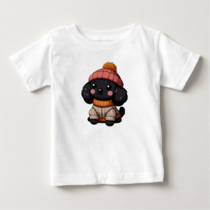 T-shirt Pour Bébé arrière - plan blanc net simple autocollant émoji 