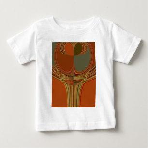 T-shirt Pour Bébé Art contemporain africain Terre