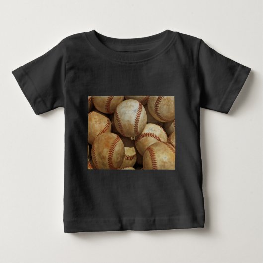 T-shirt Pour Bébé Art du baseball (Devant)