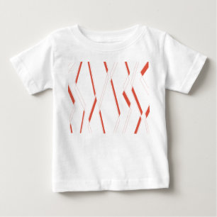T-shirt Pour Bébé Art graphique abstrait de plante urbaine moderne e