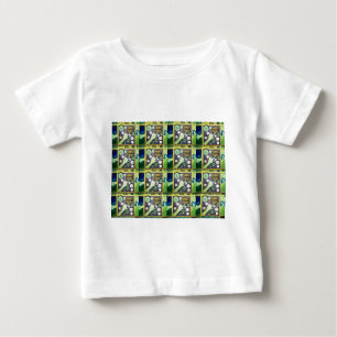T-shirt Pour Bébé Art Mosaïque Contemporain - Un Joueur