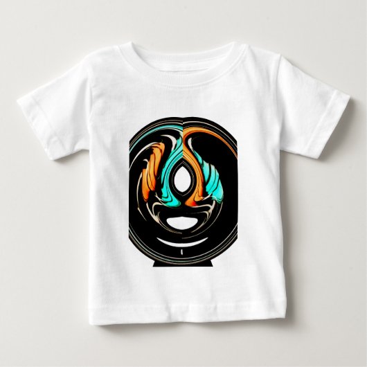 T-shirt Pour Bébé Art Motif traditionnel africain Imprimer (Devant)