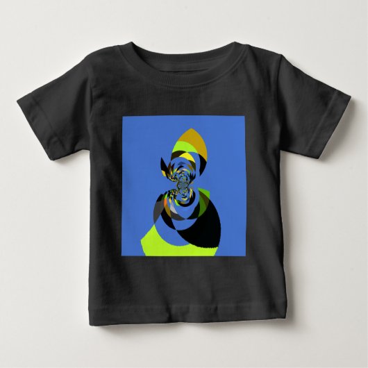 T-shirt Pour Bébé Art Vector Design pour femme africaine Imprimer (Devant)