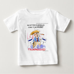 T-shirt Pour Bébé Articles drôles de Donald Trump Trumpnocchio