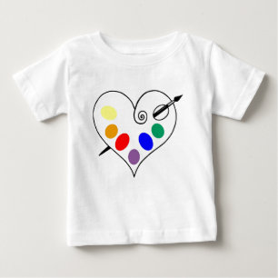 T-shirt Pour Bébé Artiste de bébé