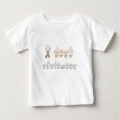 T-shirt Pour Bébé ASL American Sign Language Sensibilisation des sou (Devant)