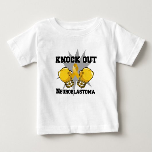T-shirt Pour Bébé Assommez le neuroblastome (Devant)