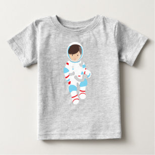 T-shirt Pour Bébé Astronaut Boy, Cosmonaute, Vol spatial, Petit Garç