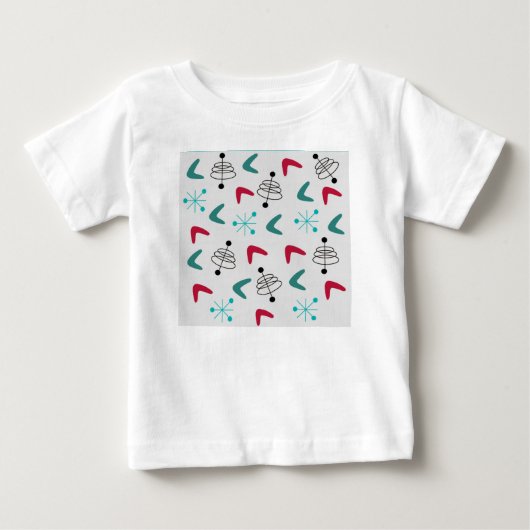 T-shirt Pour Bébé Atomic boomerangs (Devant)