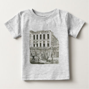 T-shirt Pour Bébé Aurora Illinois Aurora Beacon News 1871 Stone Lith