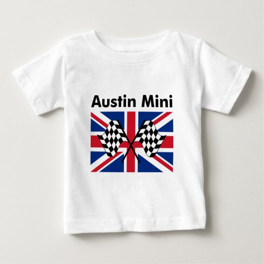 T-shirt Pour Bébé Austin classique mini (Devant)