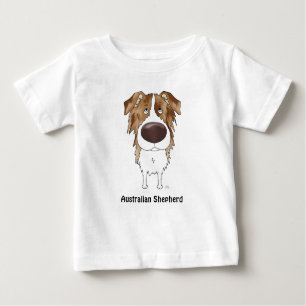 T-shirt Pour Bébé Australiens - grand nez et bout