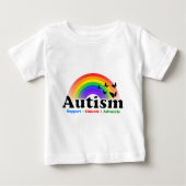 T-shirt Pour Bébé Autisme (Devant)
